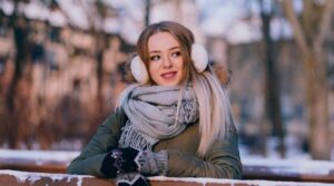 Luxury wool blend scarves