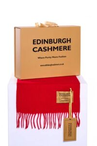 Award-winning Scottish cashmere scarf