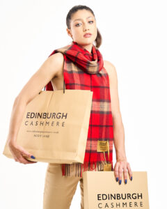 Designer label cashmere scarves